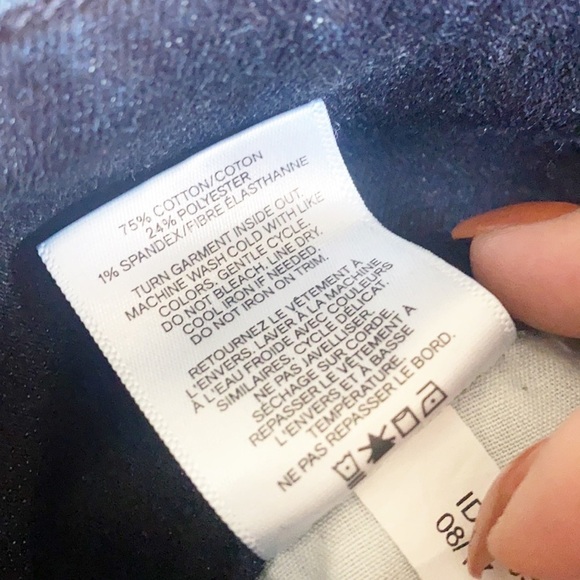 Express Dark Wash Tight Front High Waisted Skinny Jean Stretch Legging - Picture 11 of 12